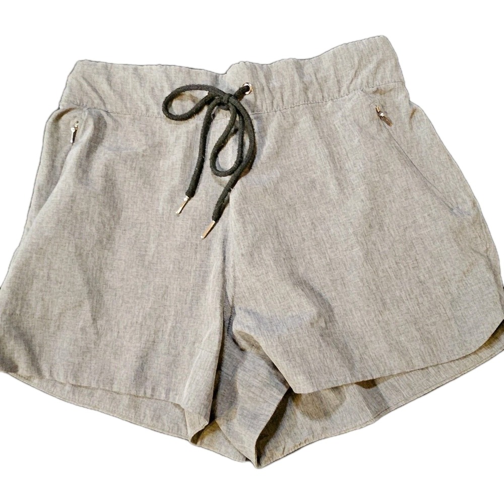 Freely SZ S Womens Short Drawstring Charcoal Active, Casual, Everyday Wear,Gym